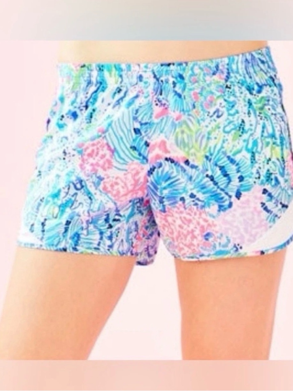 Lilly Pulitzer Ocean Trail shorts Sink or Swim M